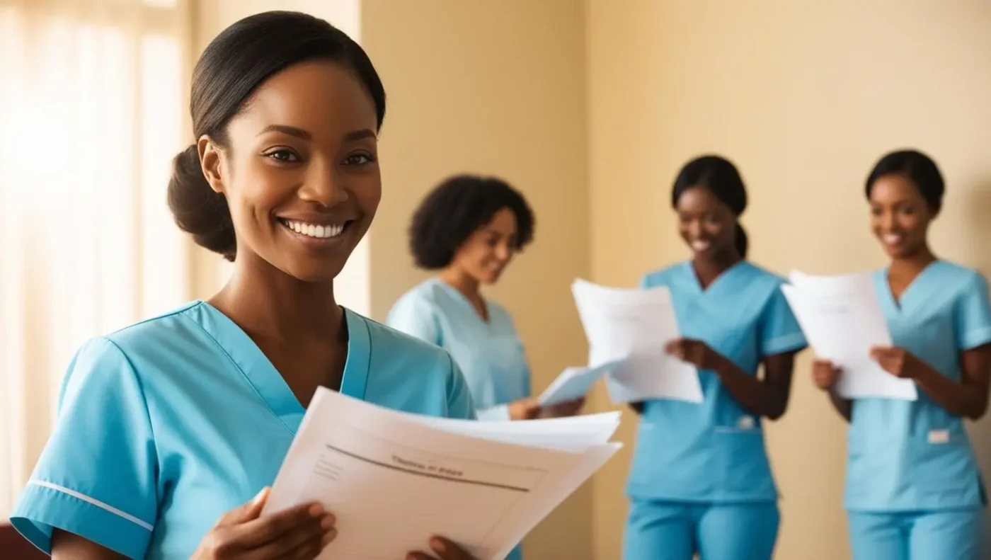 infirmière suivie une formation